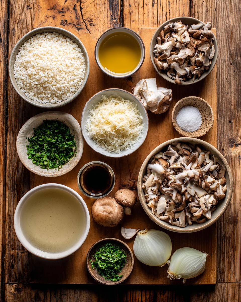 Wild Mushroom Risotto - detail 1