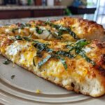 3 Cheese Lemon Basil Pizza