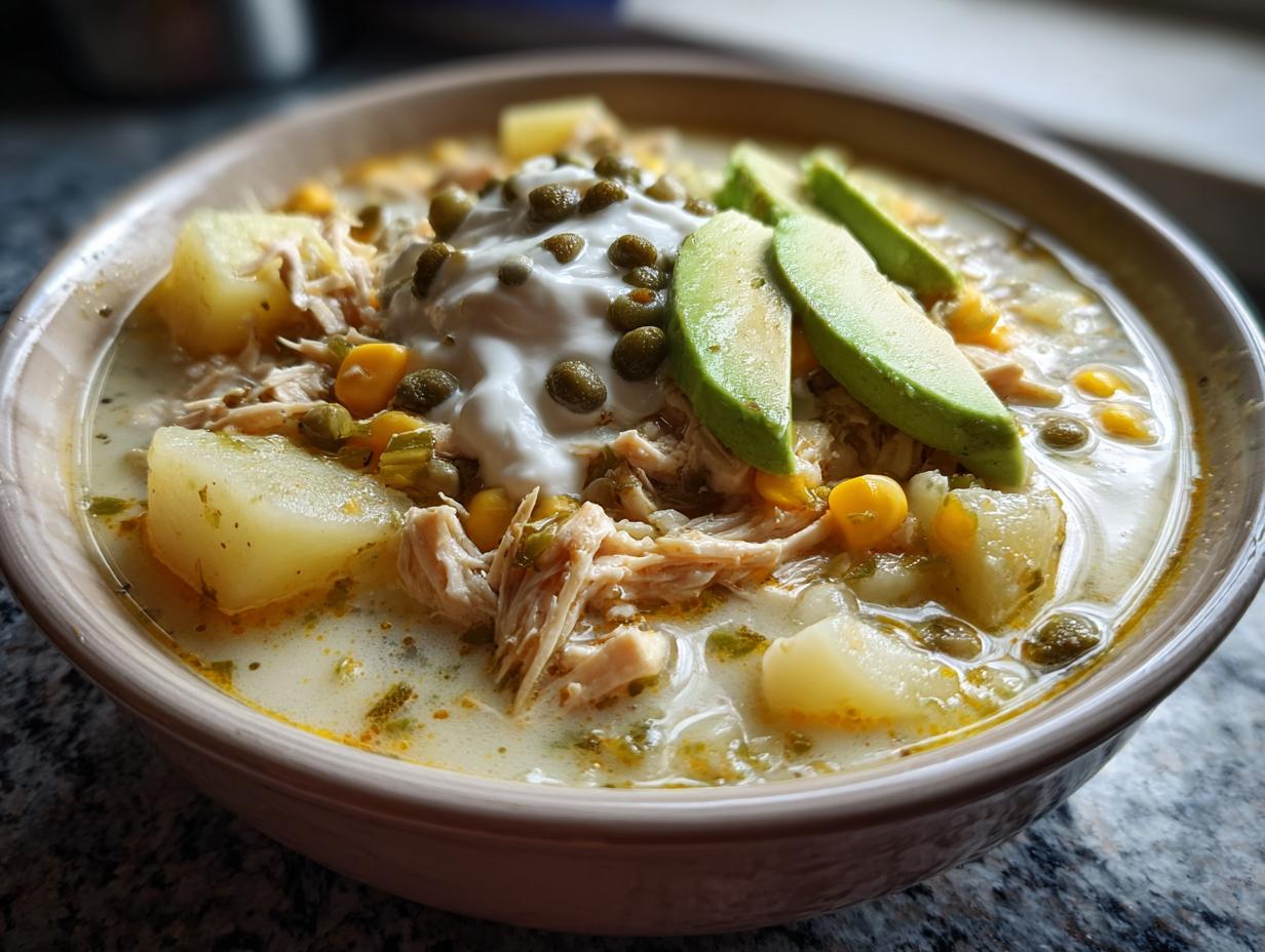 Ajiaco (Colombian Chicken and Potato Soup)