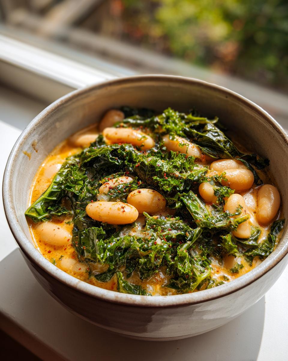 Beans, Greens and Cream - detail 1