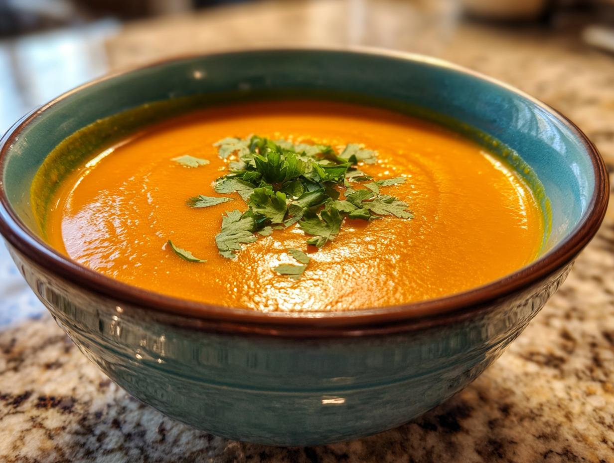 Carrot Ginger Soup