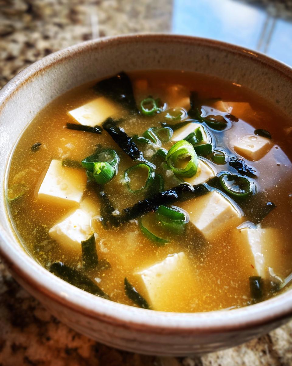 Chef John's Miso Soup - detail 1