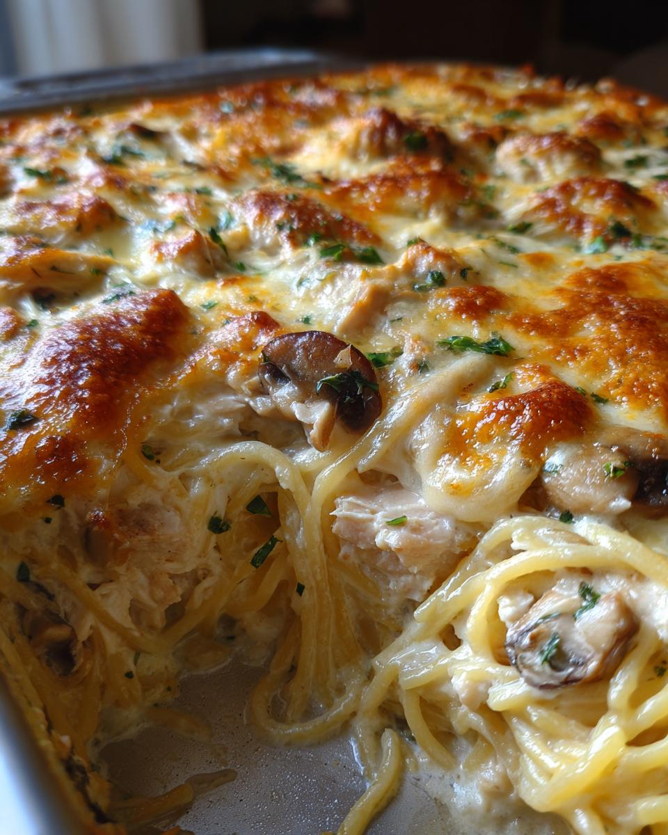 Chicken Tetrazzini - detail 1