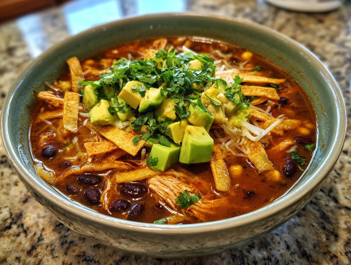 Chicken Tortilla Soup Recipe