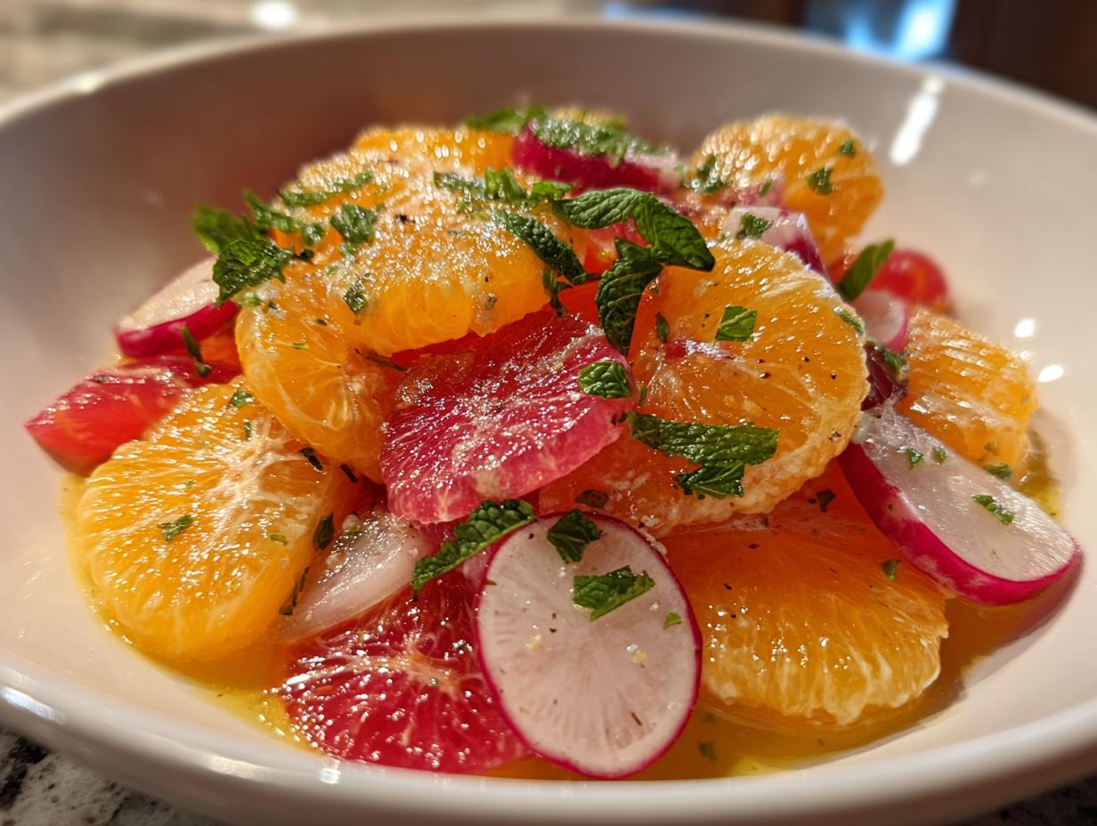 Citrus Salad with Radishes