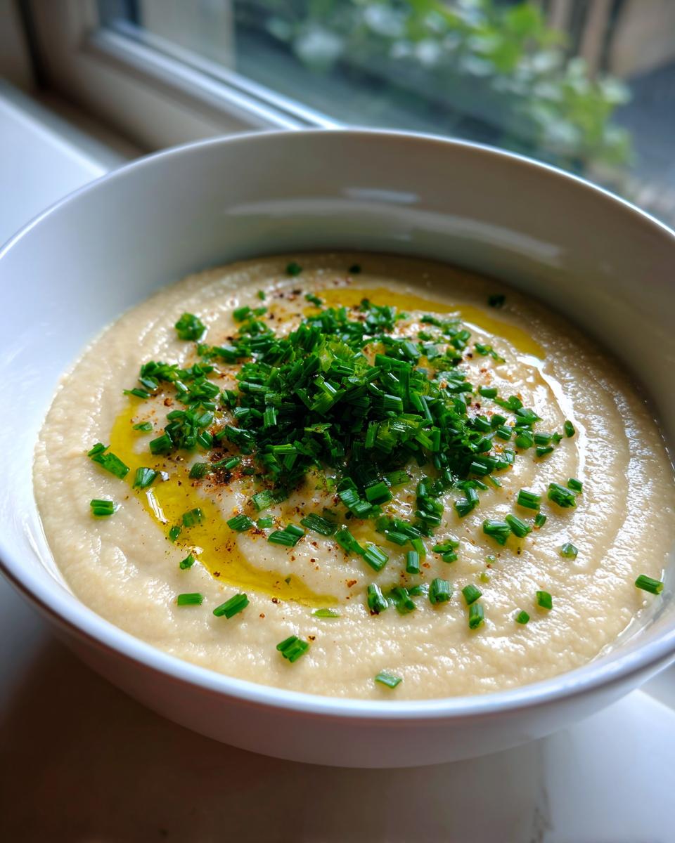 Creamy Roasted Cauliflower Soup - detail 1