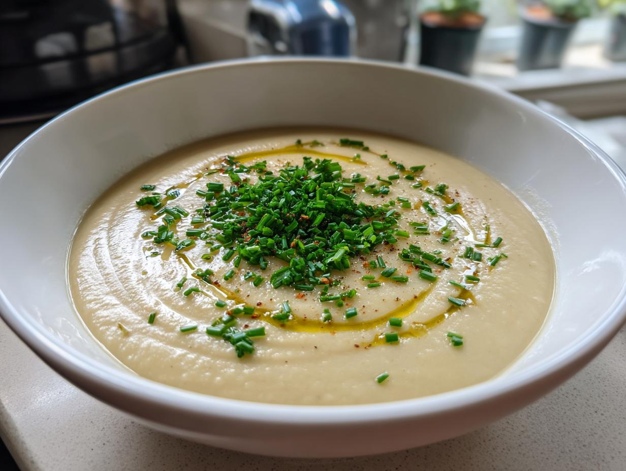 Roasted Cauliflower Soup