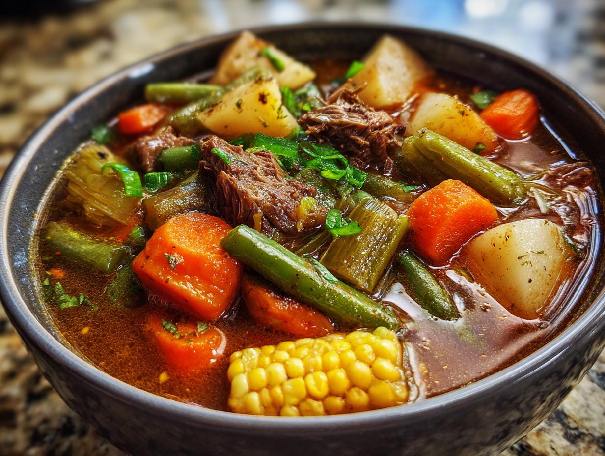 Hearty Beef and Vegetable Soup