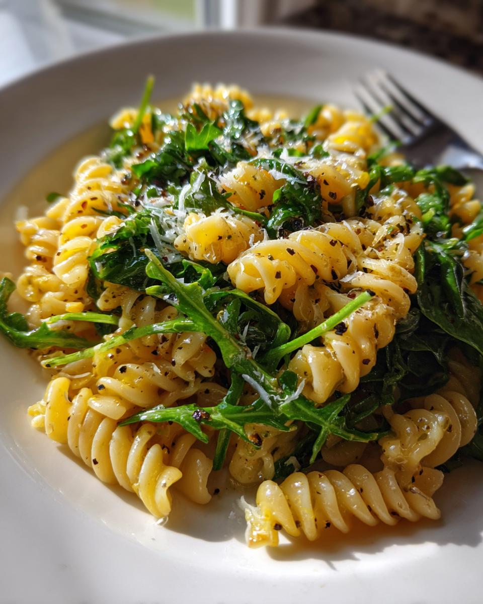 Lemon Fusilli with Arugula - detail 1