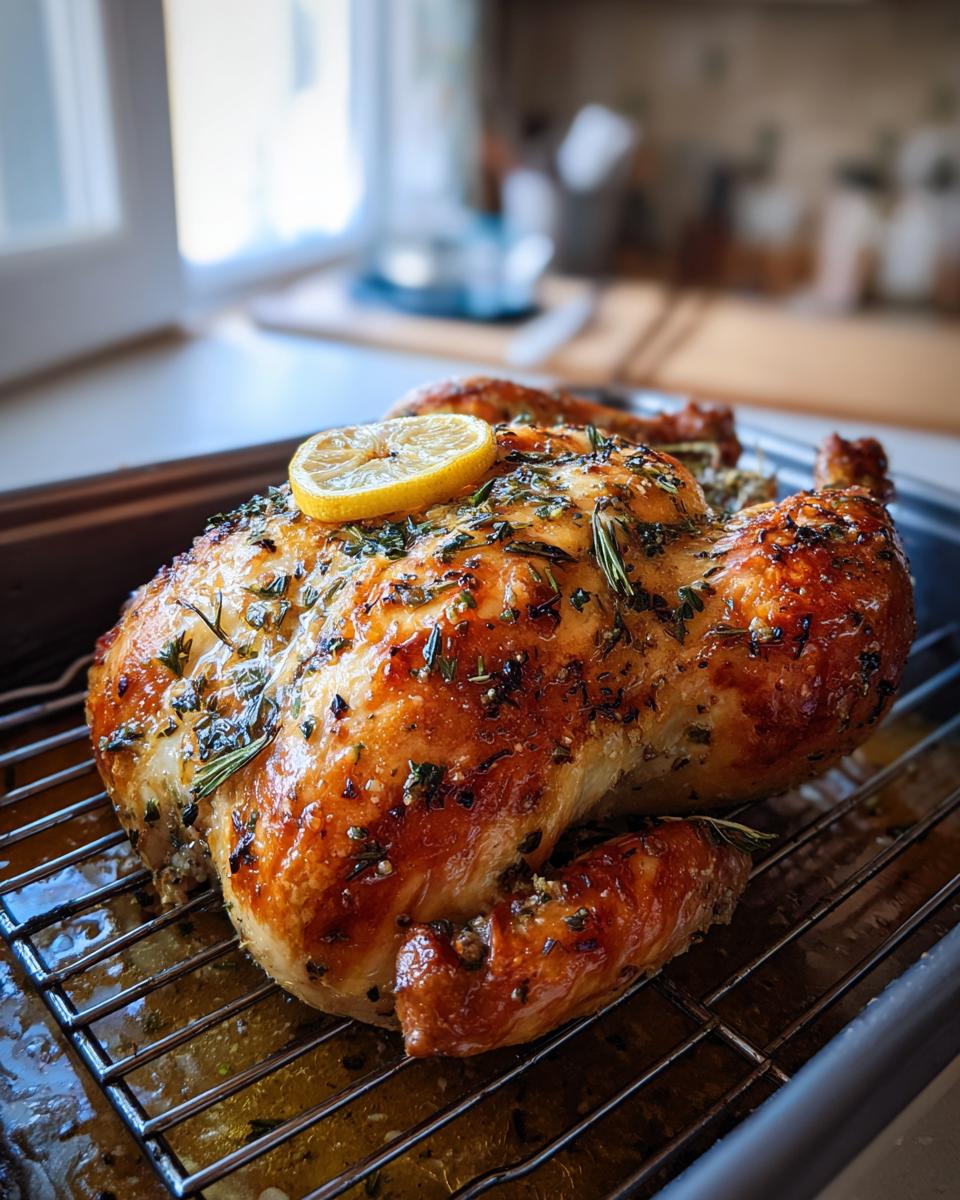 Lemon-Herb Roast Chicken - detail 1