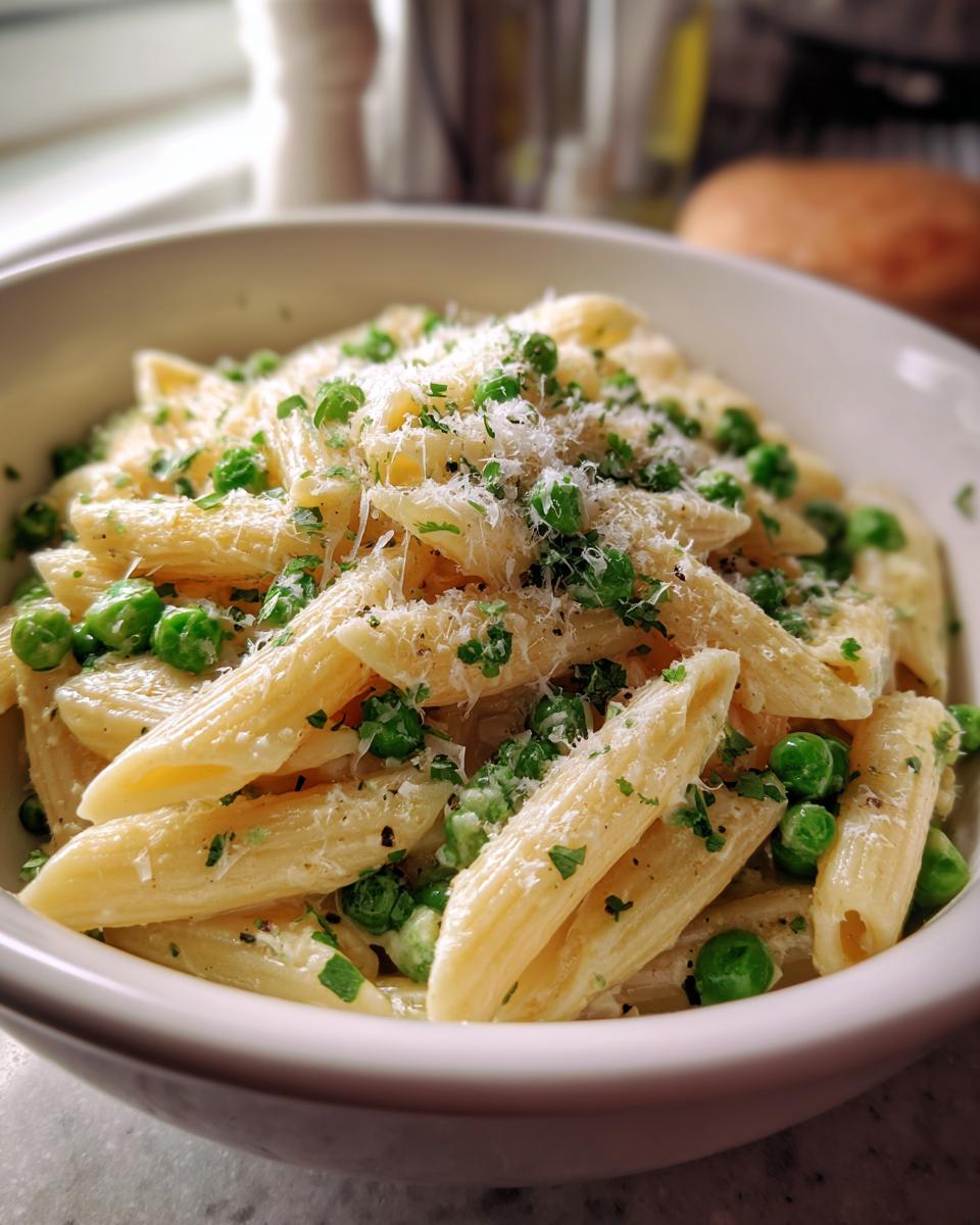 Pasta with Peas - detail 1