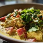 Rhubarb Curry Chicken