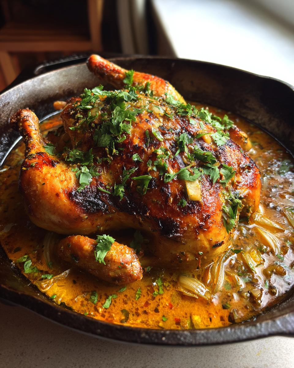 Skillet Curry Roast Chicken - detail 1