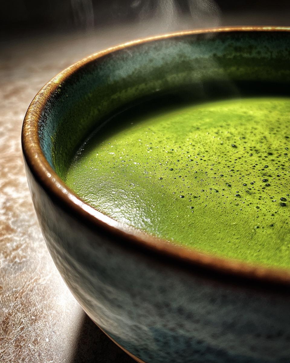 Spinach Soup - detail 1