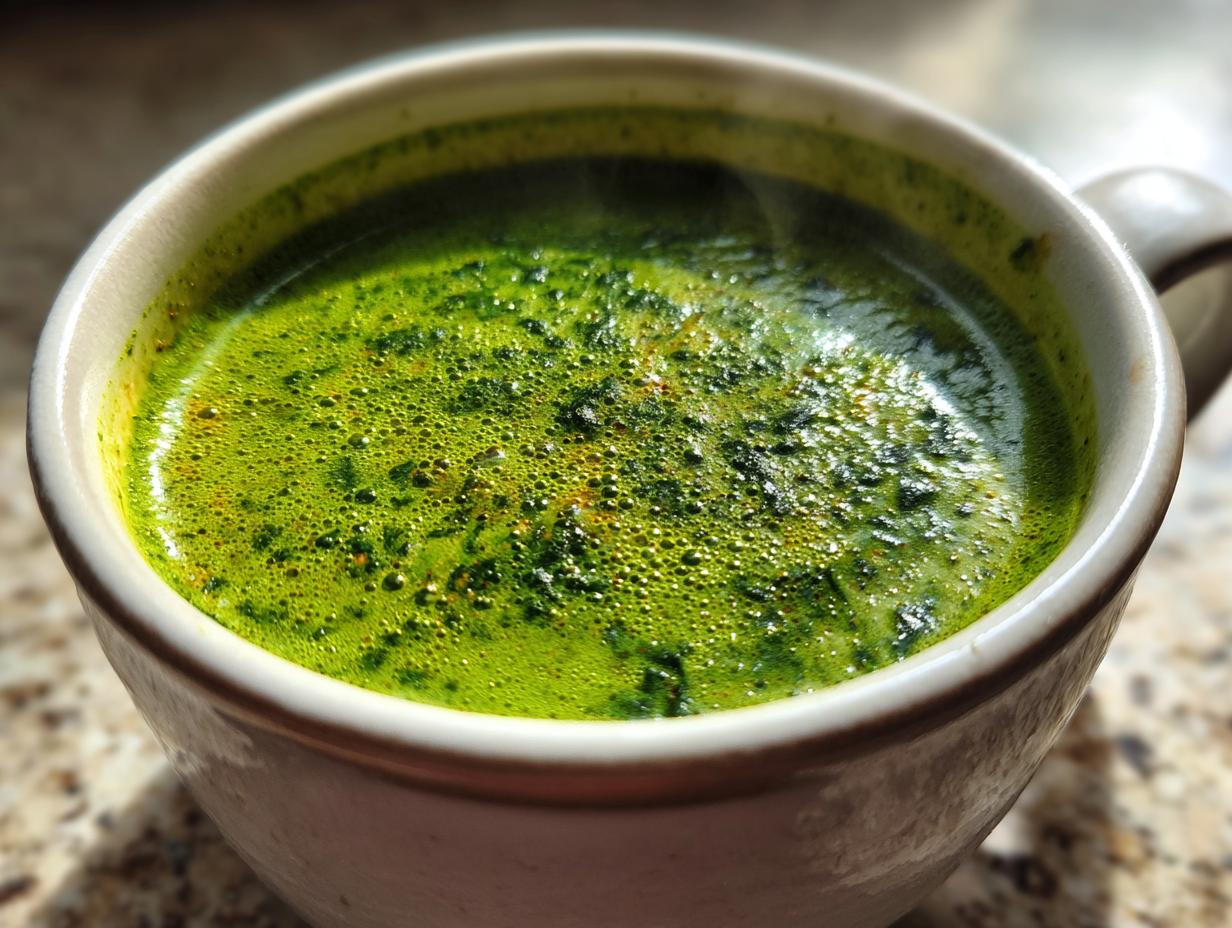 Easy Homemade Spinach Soup