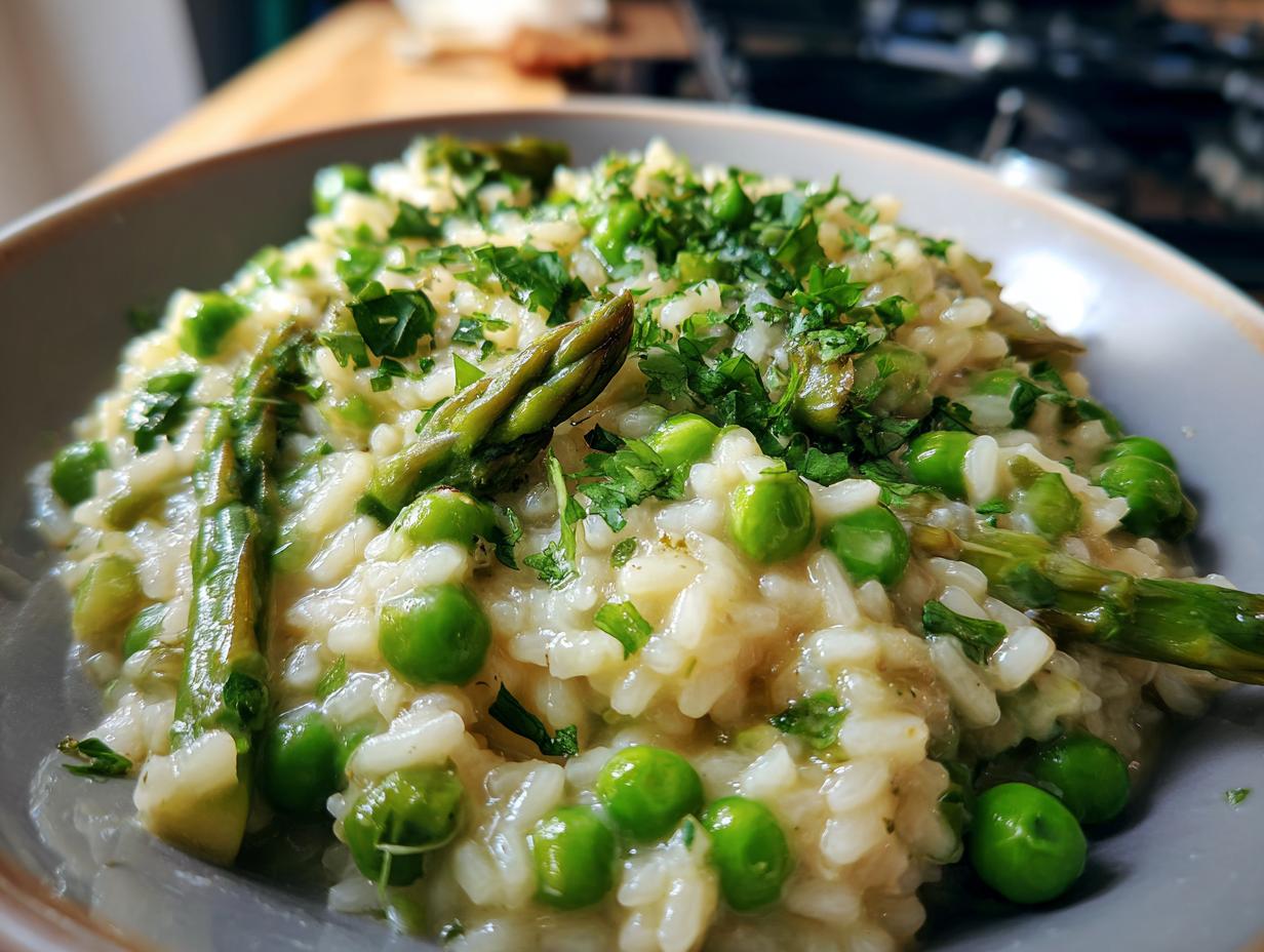 Spring Green Risotto