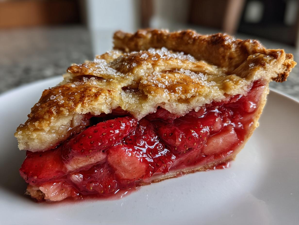 Strawberry Rhubarb Pie