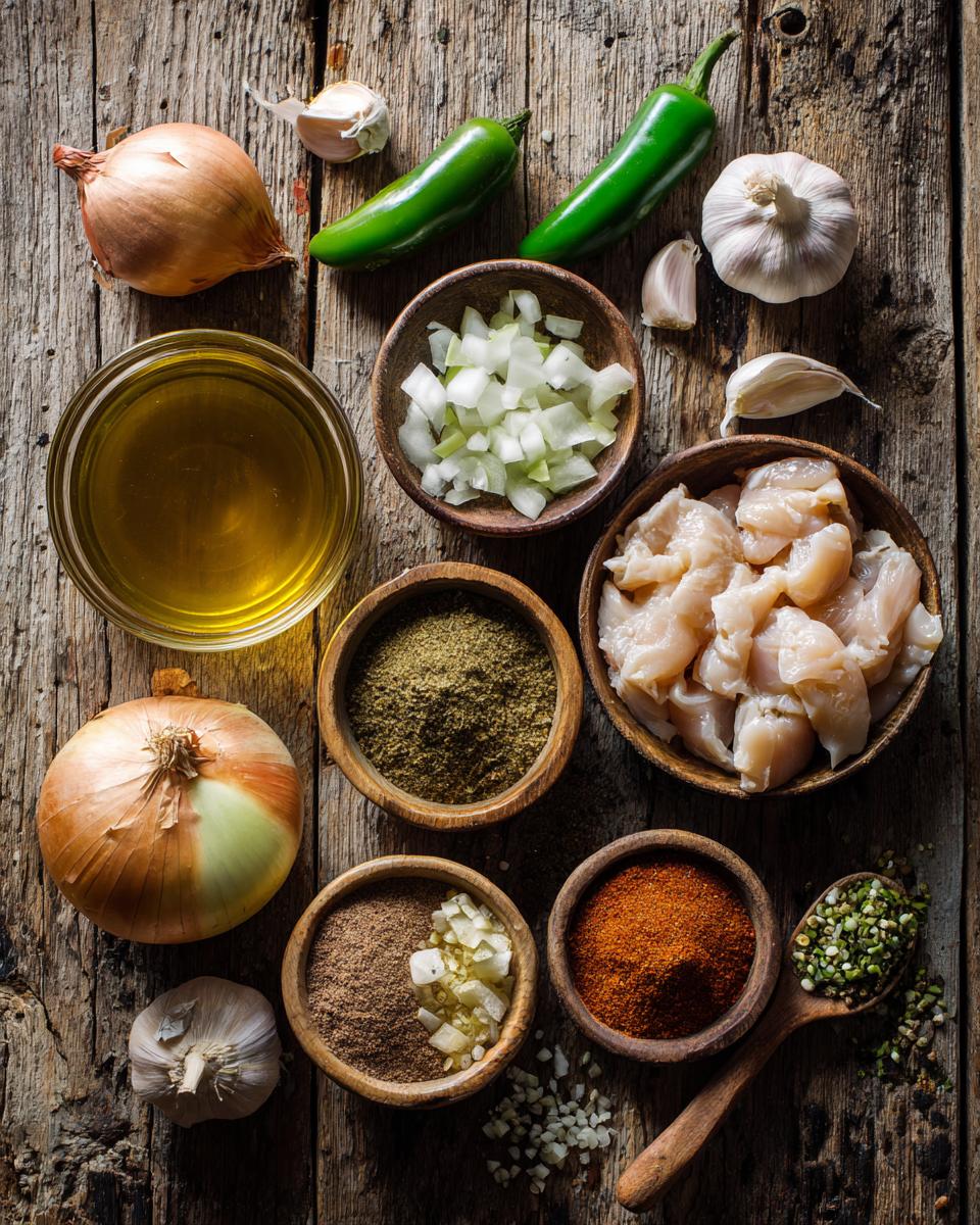 Chicken Tortilla Soup ingredients