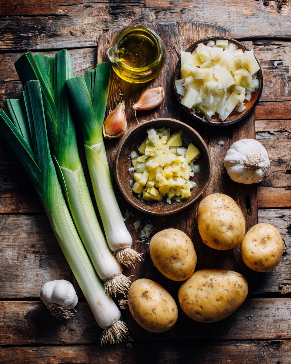 Potato Leek Soup ingredients
