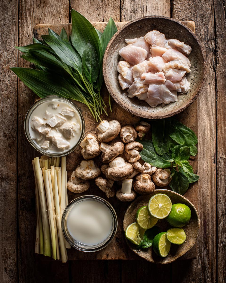Tom Kha Gai ingredients